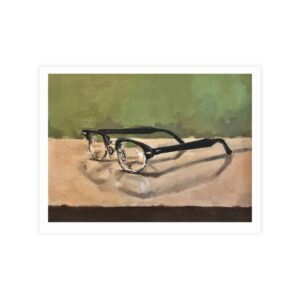 Glasses (postcard)