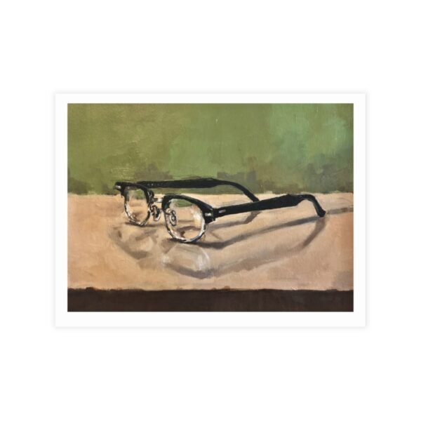 Glasses (postcard)